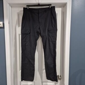 Backcountry Pants Mens 34 Black Hiking Cargo Wasatch Ripstop Trail Nylon Stretch